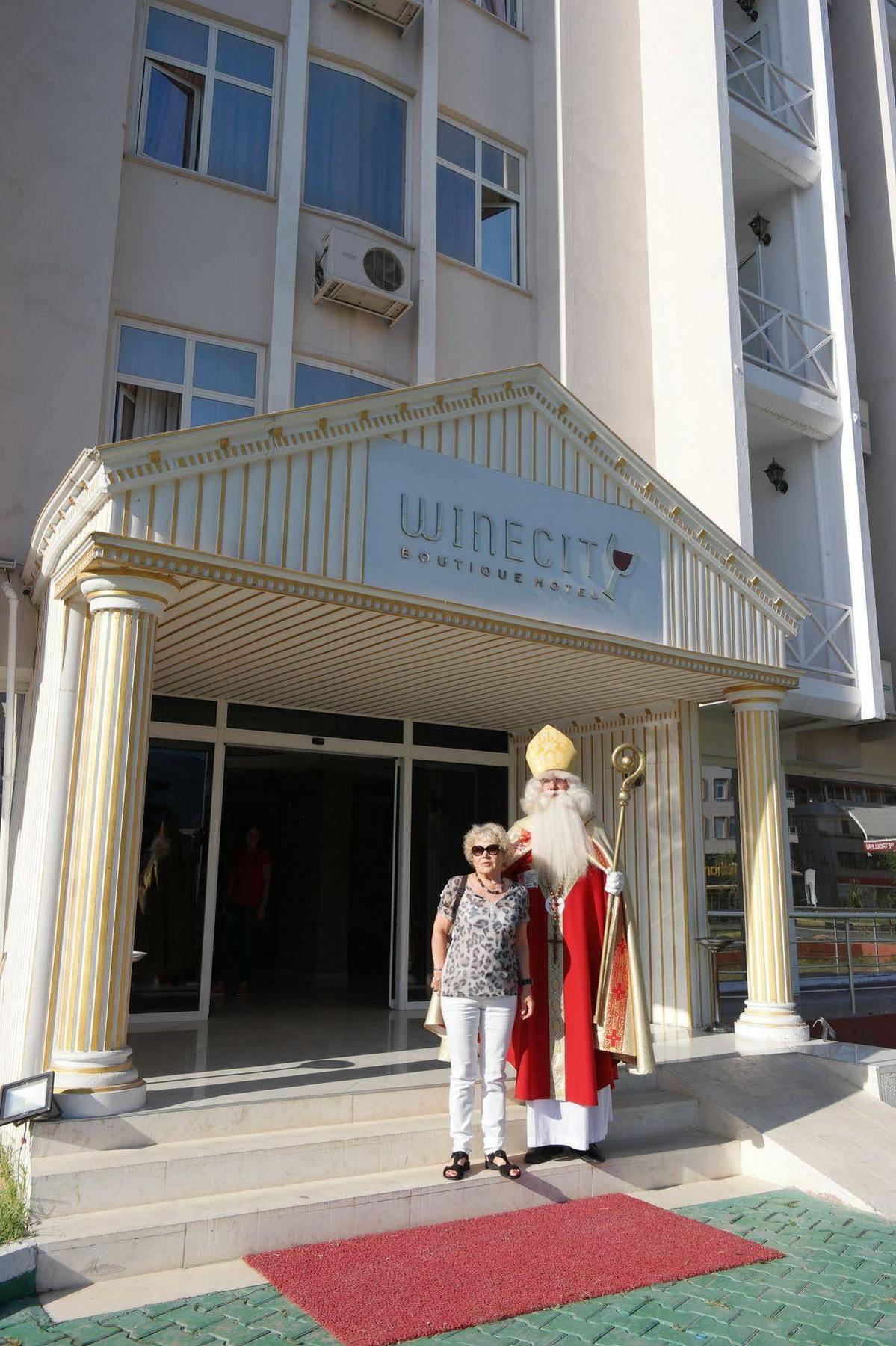 Winecity Hotel Demre Bagian luar foto